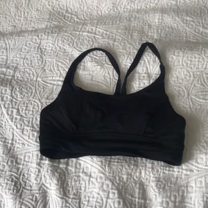 Lululemon black sports bra
